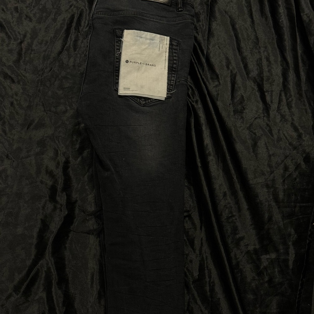 BLACK Purple Jeans size 33
